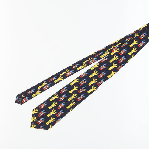 The Simpsons Men's Multicoloured Silk Tie, One Size
