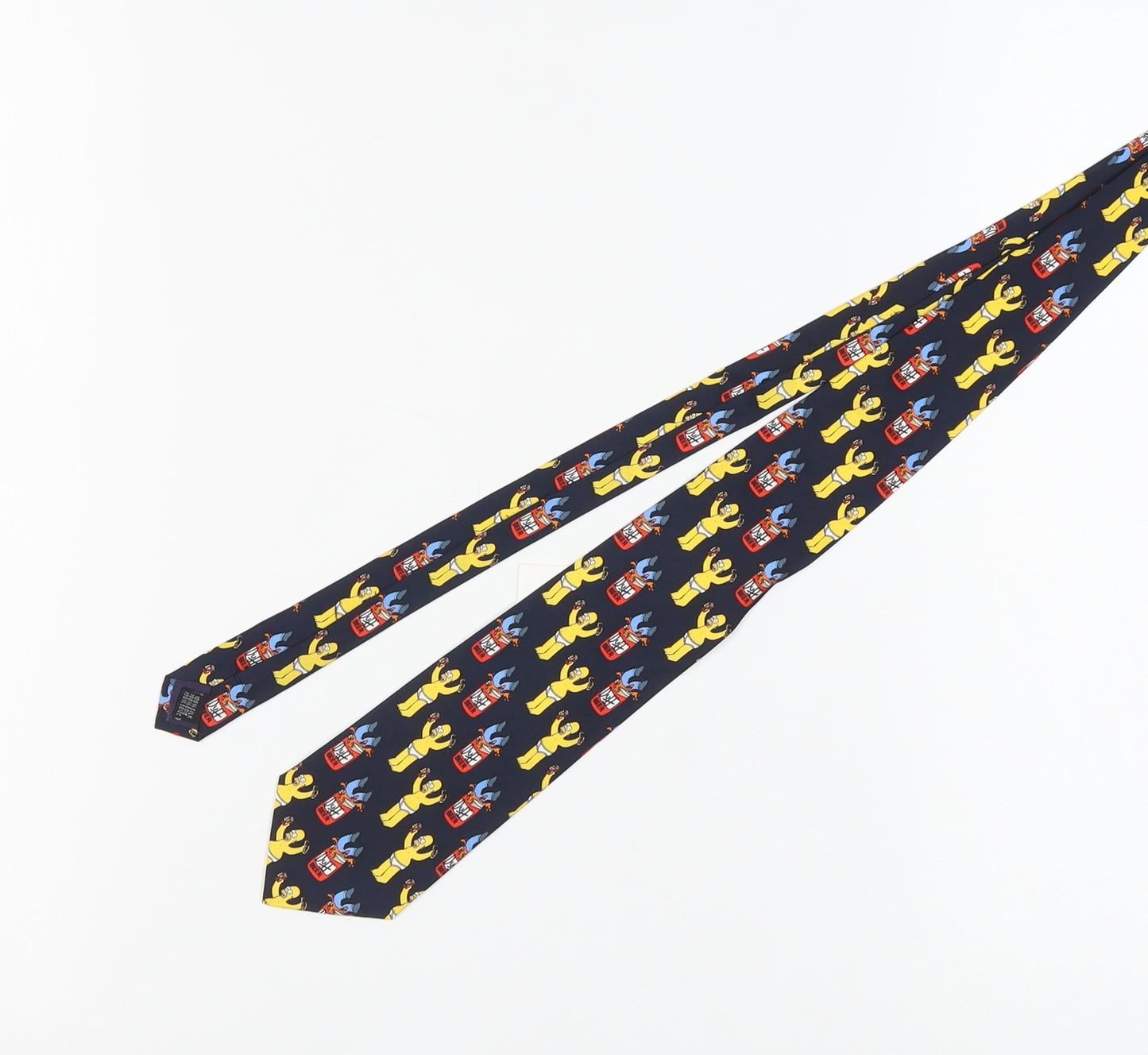 The Simpsons Men's Multicoloured Silk Tie, One Size