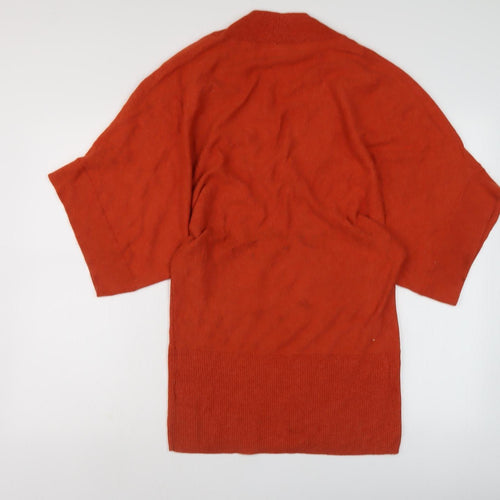 Monsoon Women's Red V-Neck Jumper, Size S, Casual