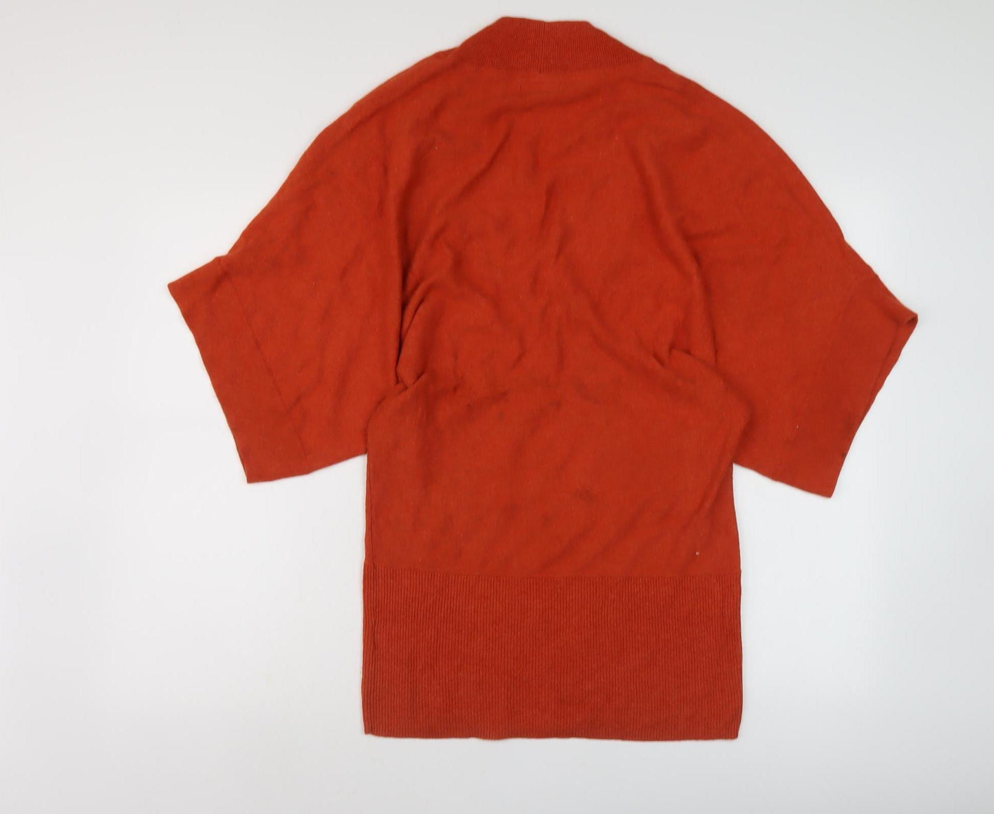 Monsoon Women's Red V-Neck Jumper, Size S, Casual