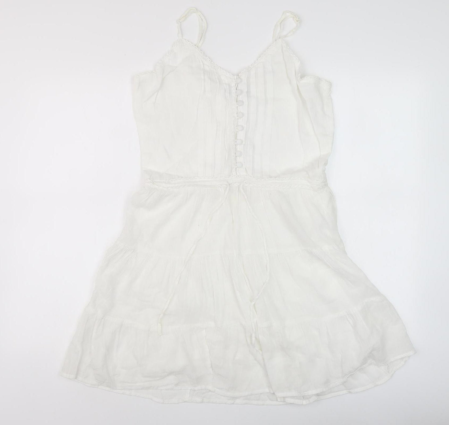 Bik Bok Women's White Slip Dress Medium