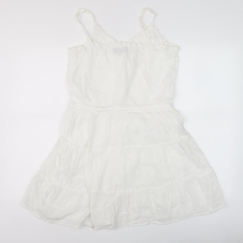 Bik Bok Women's White Slip Dress Medium