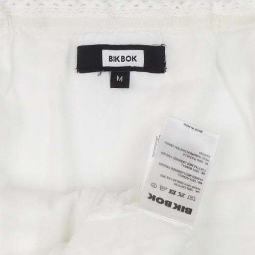 Bik Bok Women's White Slip Dress Medium