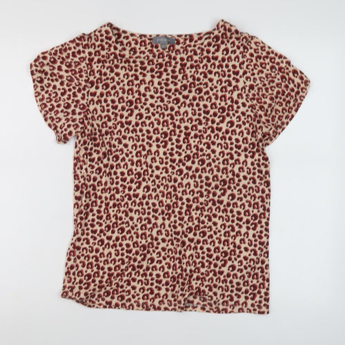 Principles Women's Animal Print Blouse Size 10