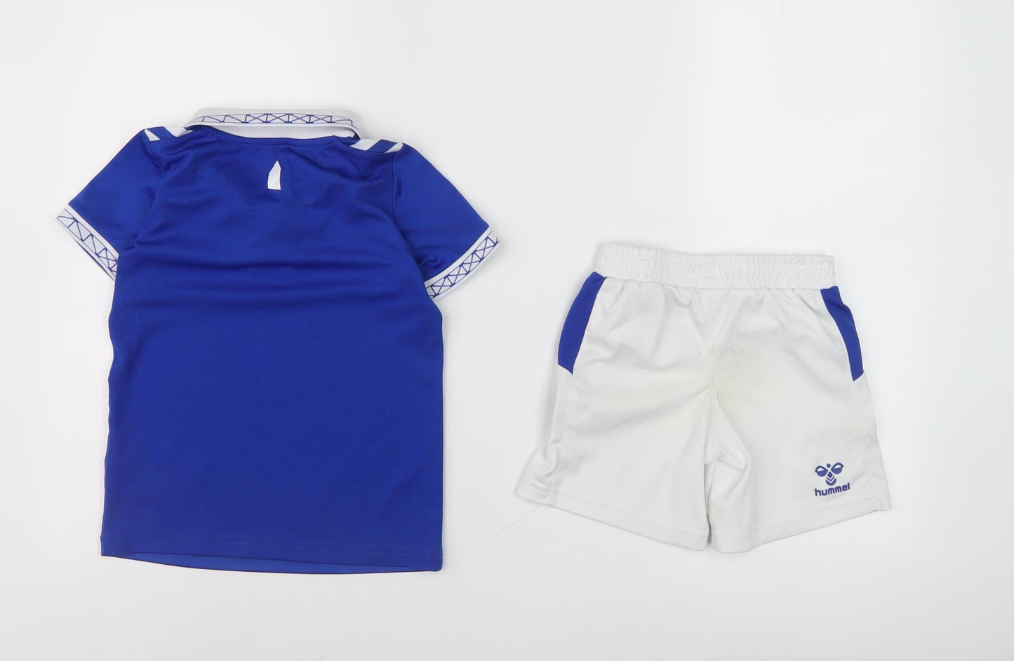 Hummel Boys Sports Set Blue White 3-4 Years Shorts Top