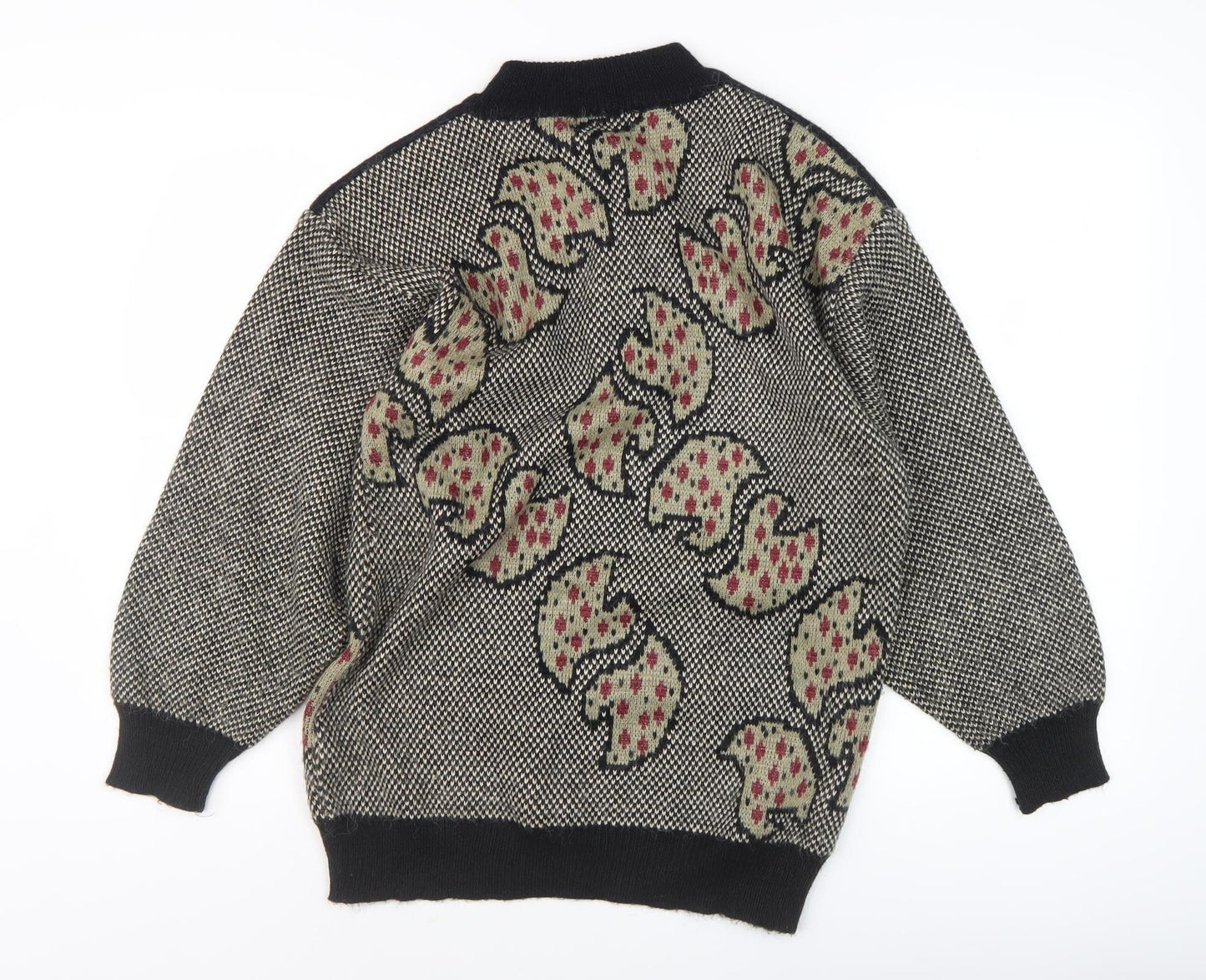 Nicolucchi Women's Multicoloured Pullover Jumper, One Size, Acrylic Blend