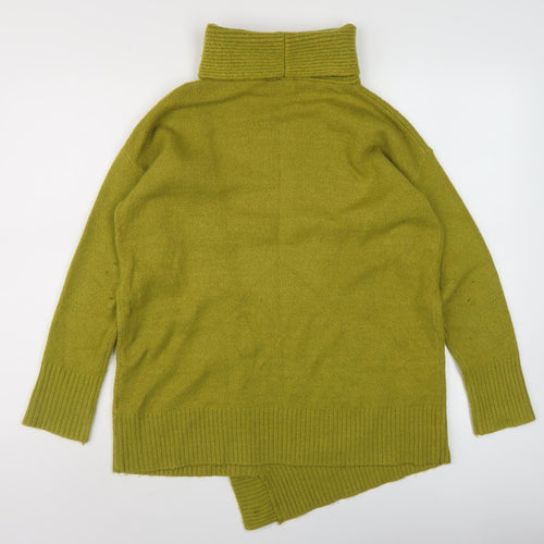 Wallis Women's Green Roll Neck Cardigan, Size S