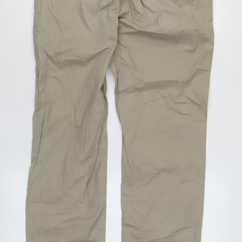 Piazza Italia Men's Beige Chinos Regular Fit 46