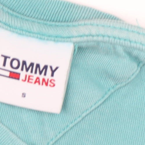 Tommy Jeans Unisex Blue Relaxed Fit Summer T-Shirt S