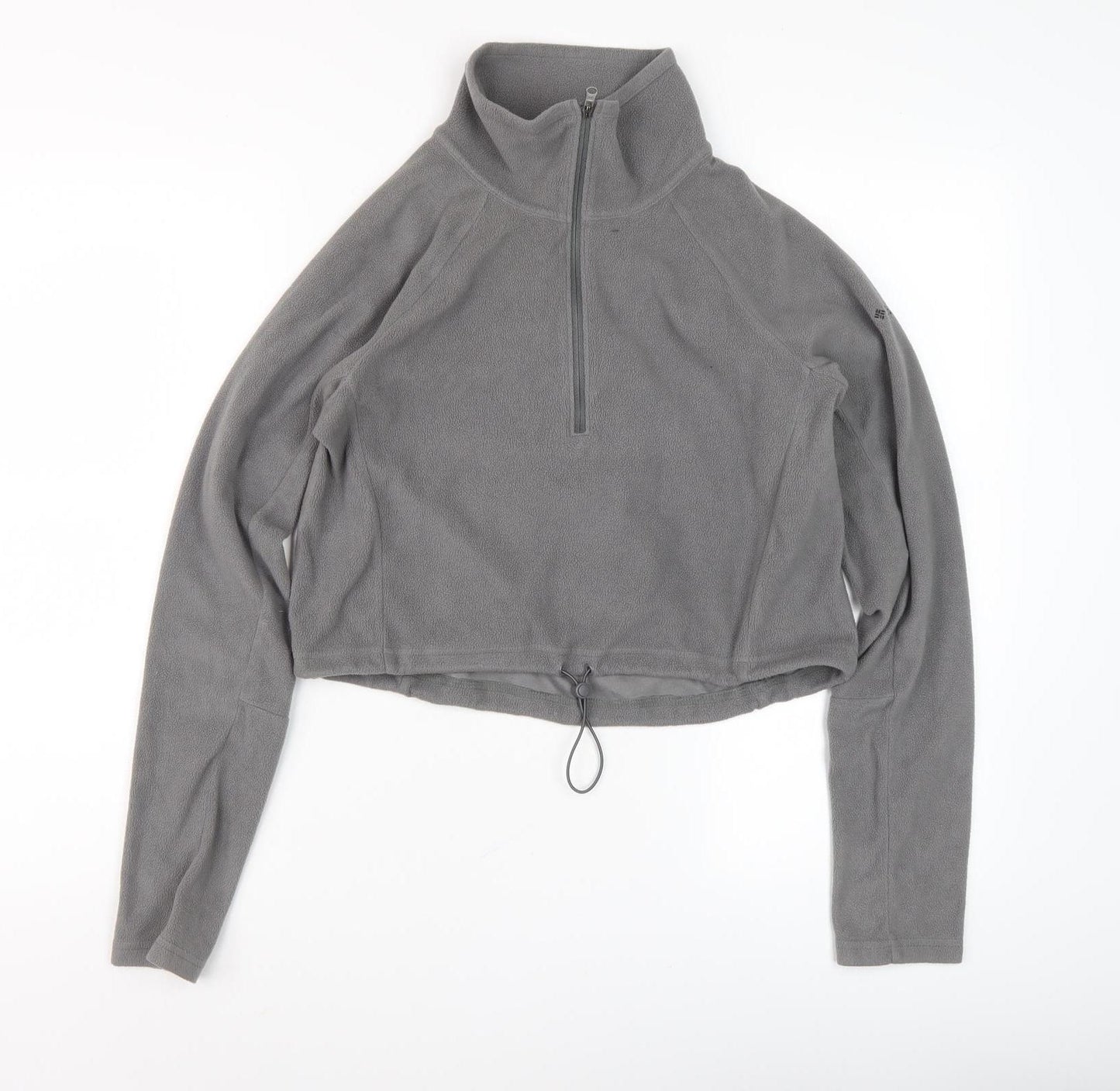 Columbia Women's Grey Fleece Pullover Sweatshirt, S