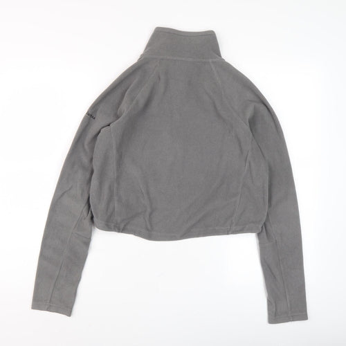 Columbia Women's Grey Fleece Pullover Sweatshirt, S