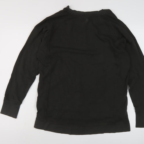Sweaty Betty Women's Black Medium Pullover Sweatshirt
