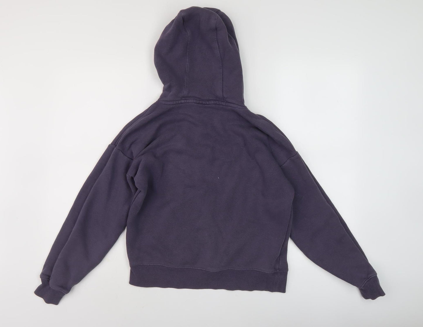 Fila Women's Purple Pullover Hoodie - Size S, Logo Accent