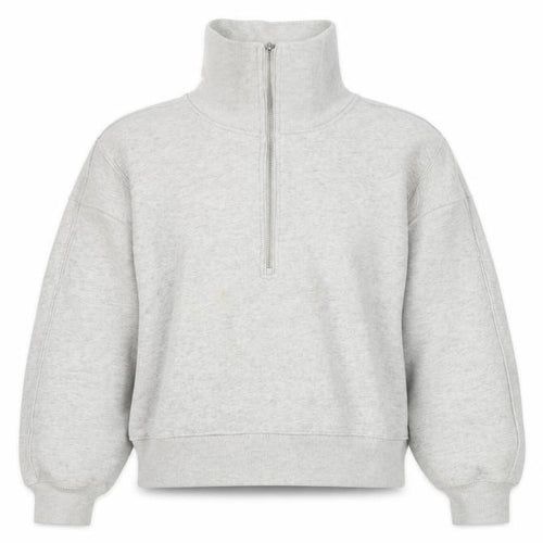 Abercrombie & Fitch Women's Grey Fleece Sweatshirt Size S
