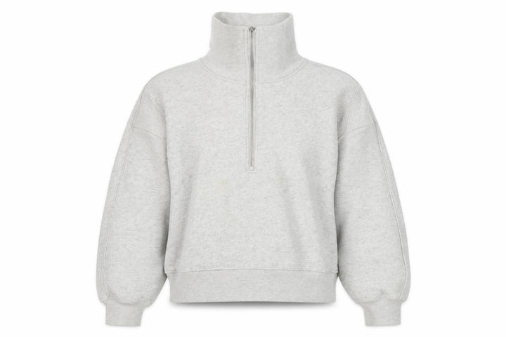 Abercrombie & Fitch Women's Grey Fleece Sweatshirt Size S