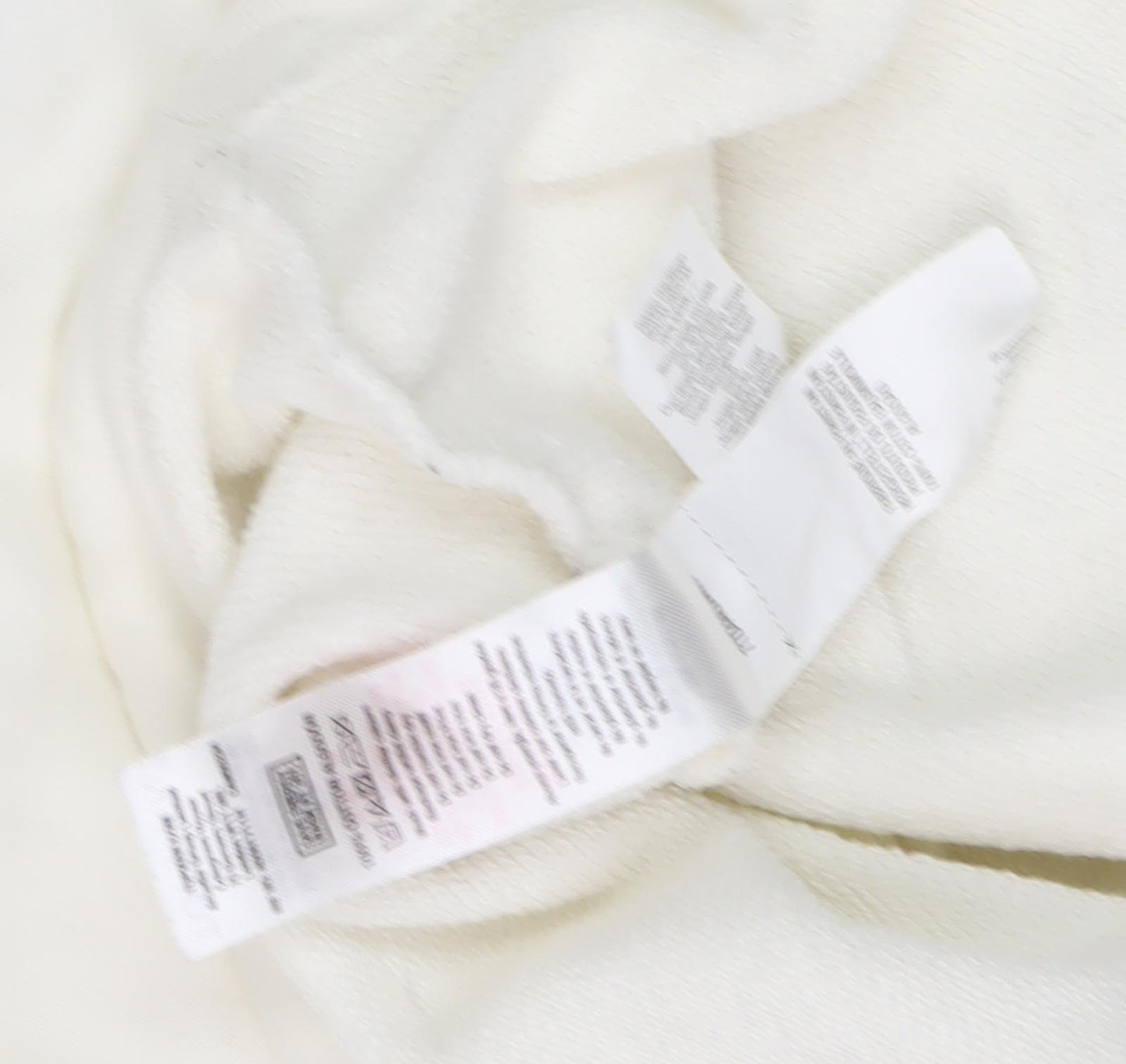 Topman Ivory Pullover Hoodie, Men's M, Cotton, Hooded