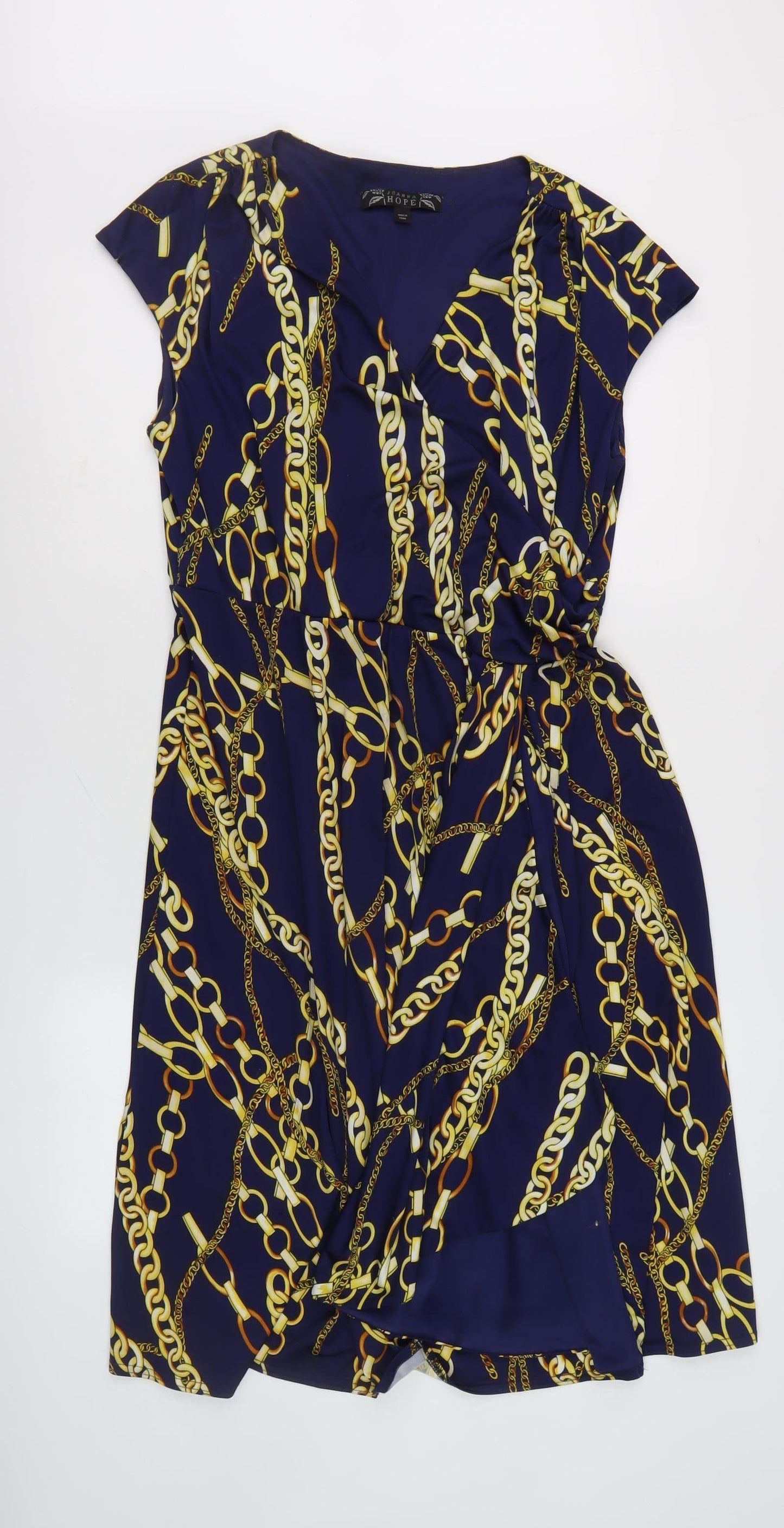 Joanna Hope Women's Multicoloured Sheath Dress Size 18