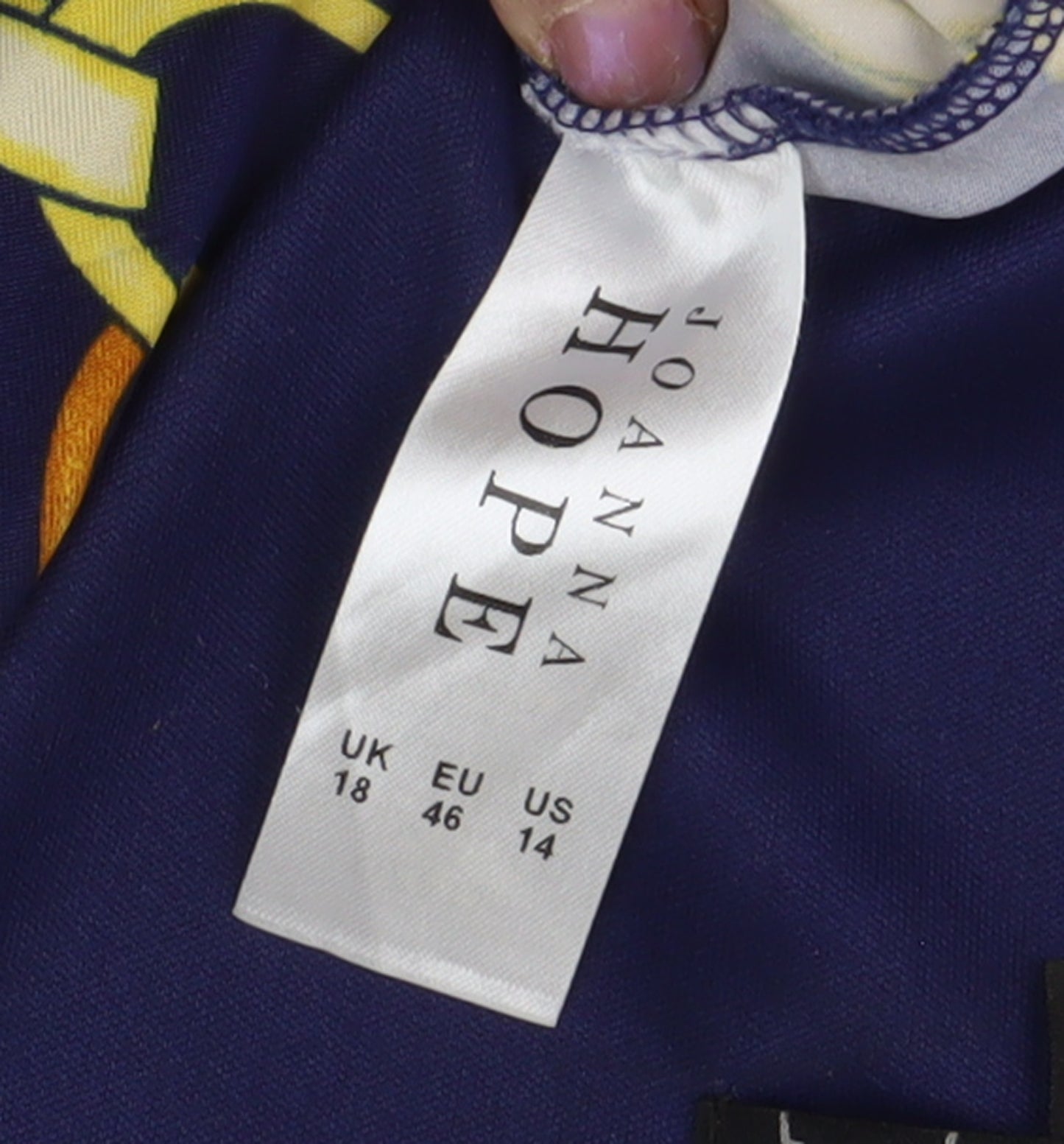 Joanna Hope Women's Multicoloured Sheath Dress Size 18