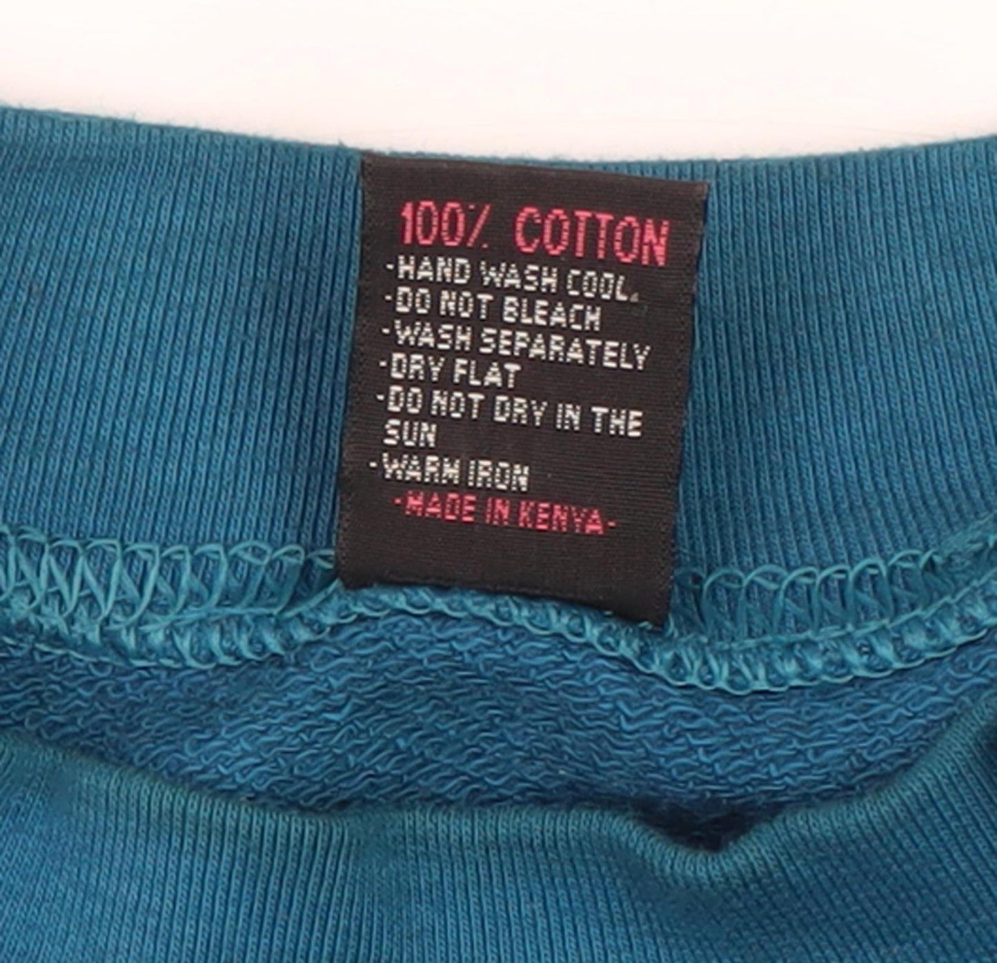 Dash Unisex Adults Blue Pullover Sweatshirt Size 18