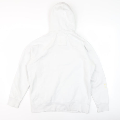 Pull & Bear Men's White S Pullover Hoodie