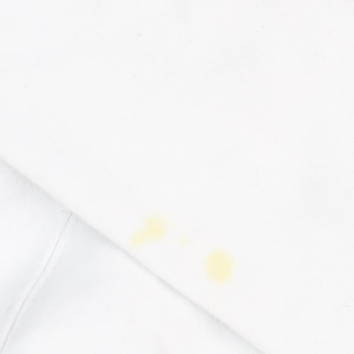 Pull & Bear Men's White S Pullover Hoodie