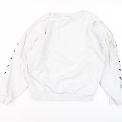 Adidas Women's White XS Pullover Sweatshirt