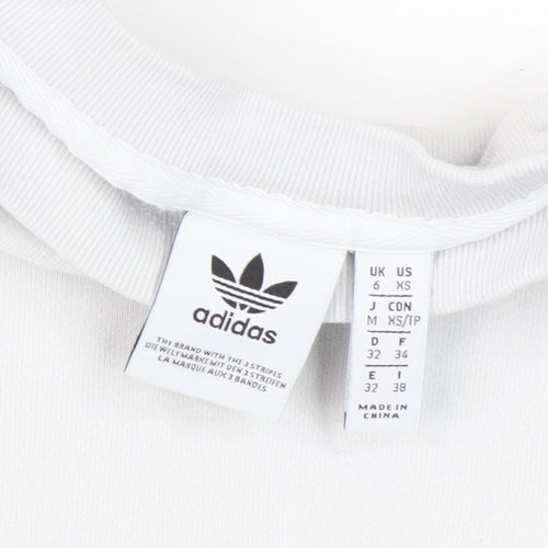 Adidas Women's White XS Pullover Sweatshirt