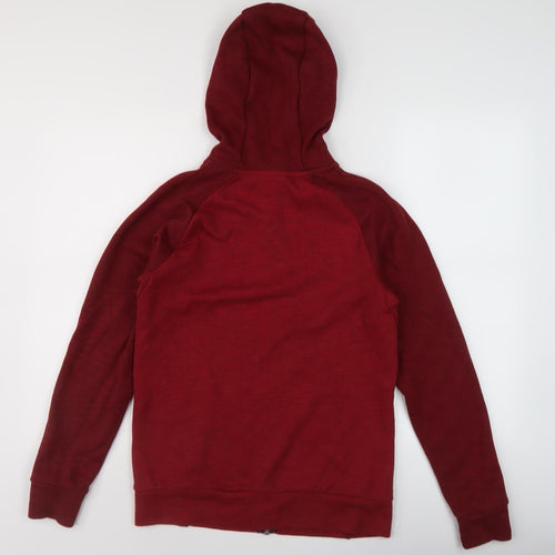 Nike Men's Red Full Zip Hoodie XS