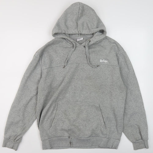 Le Coq Sportif Men's Grey Pullover Hoodie - Size S