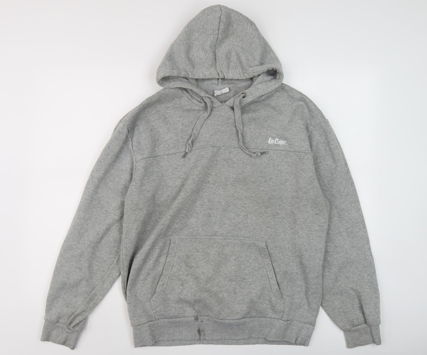 Le Coq Sportif Men's Grey Pullover Hoodie - Size S