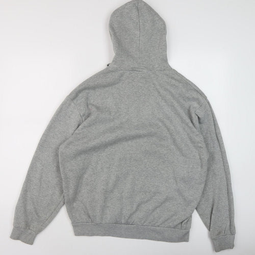Le Coq Sportif Men's Grey Pullover Hoodie - Size S