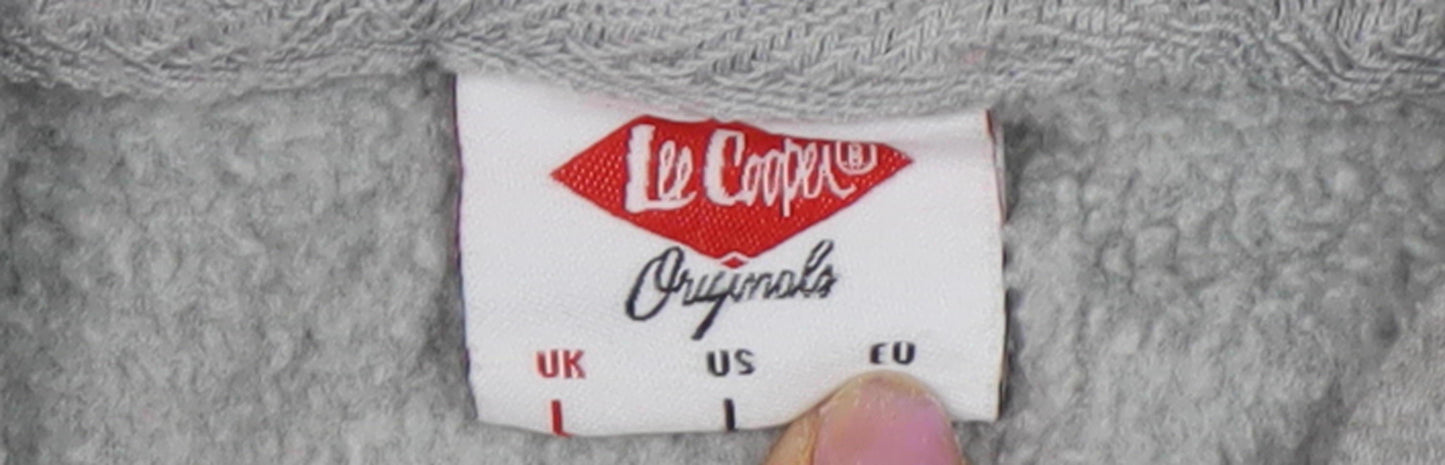 Le Coq Sportif Men's Grey Pullover Hoodie - Size S