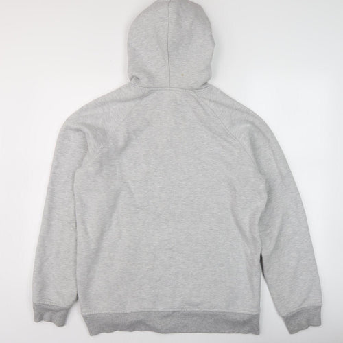 ASOS Men's Grey Pullover Hoodie, Size S, Casual Wear