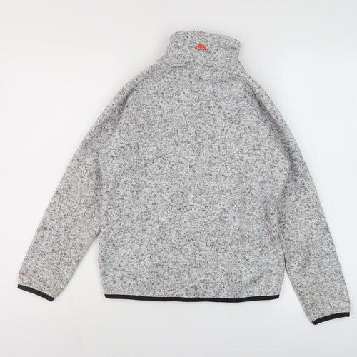 Trespass Boys Grey Fleece Jacket, Size 9-10 Years