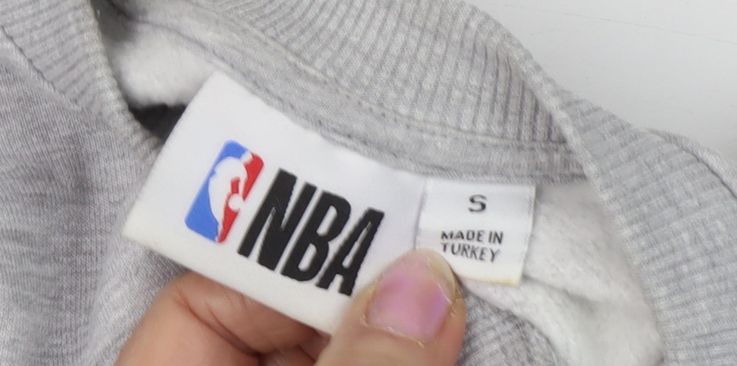 NBA Men's Grey S Lakers Graphic Pullover Sweatshirt