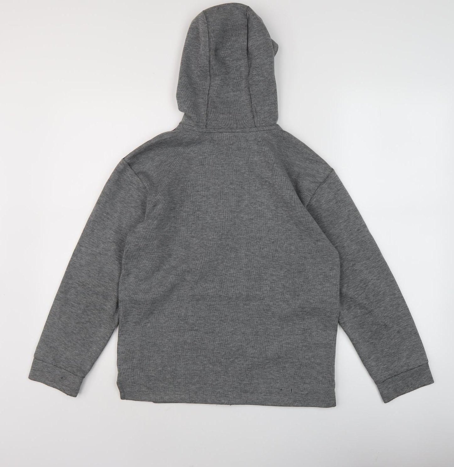 Puma Boys Grey Full Zip Hoodie, 12-13 Years, Good Condition
