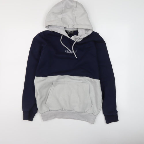 McKenzie Men's Blue Pullover Hoodie S