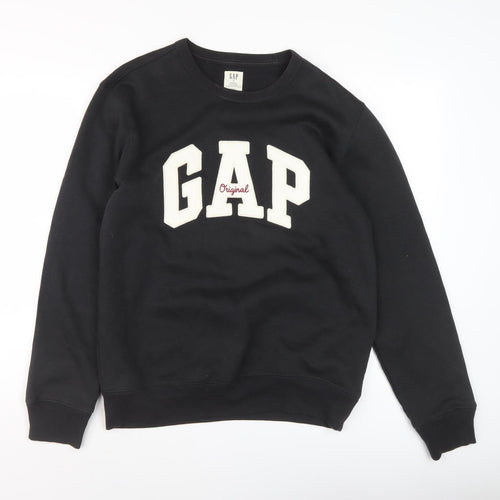 GAP Men's Black S Pullover Sweatshirt