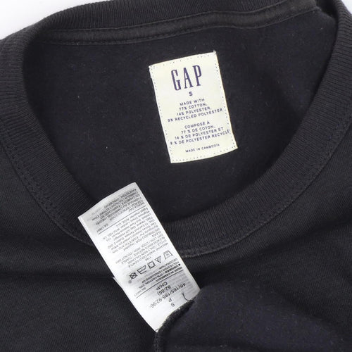 GAP Men's Black S Pullover Sweatshirt