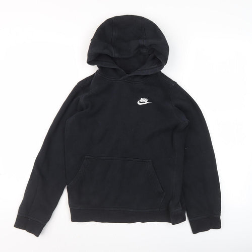 Nike Boys Black Pullover Hoodie Size L