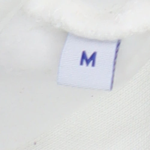 Jack & Jones Men's White Zip Sweatshirt M