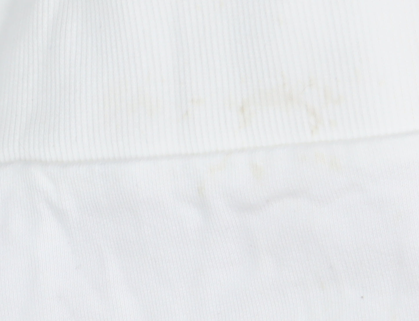 Jack & Jones Men's White Zip Sweatshirt M