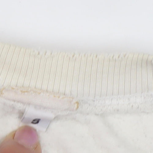 John Galt Women’s USA White Pullover Sweats One Size