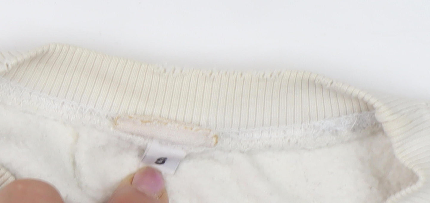 John Galt Women’s USA White Pullover Sweats One Size