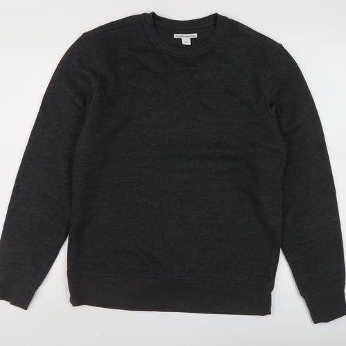Amazon Essentials Men's Black Pullover Sweatshirt S