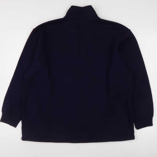Country Rose Women's Blue L Sweatshirt, Sports Embroidered