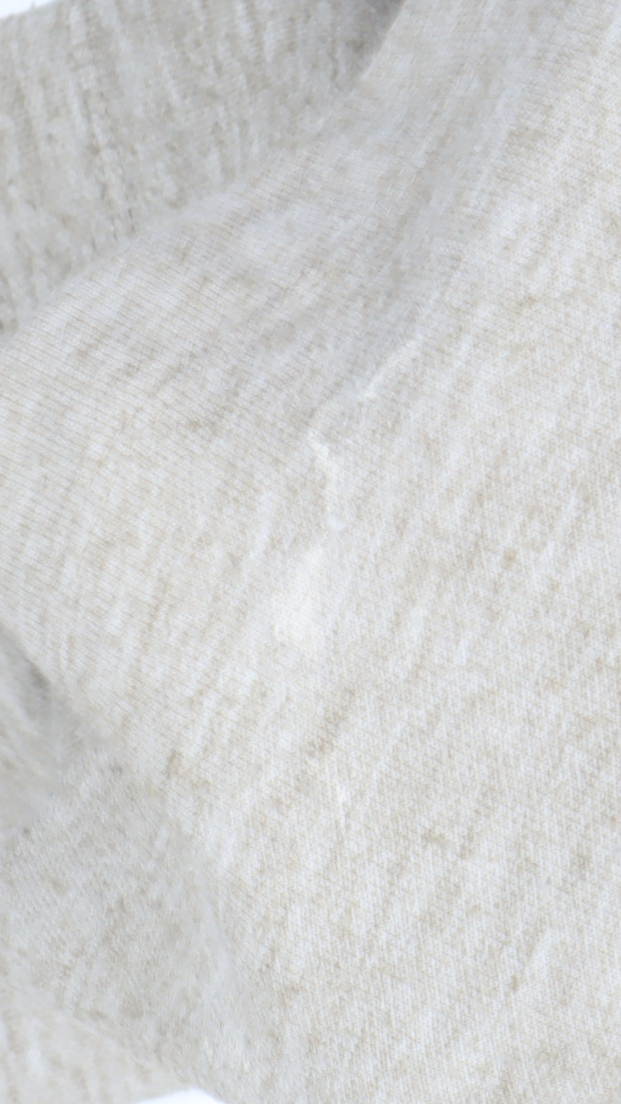 MNG Women's Beige Pullover Hoodie, Size 12, Relaxed Cotton Blend