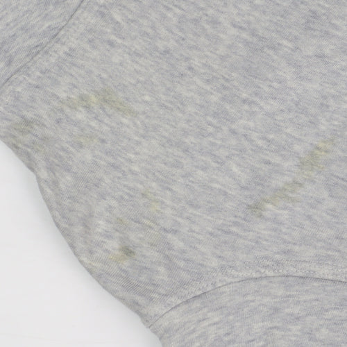 Nike Men's Grey Pullover Hoodie - M