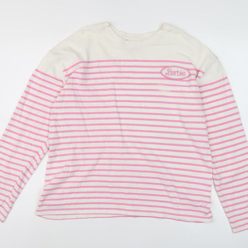 ZARA Women Barbie T-Shirt Multicoloured Size 8