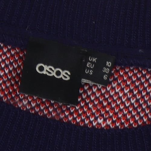 ASOS Christmas Jumper, Unisex, Multicoloured, Size 4 Plus